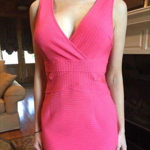 Boutique hot pink mini dress size small